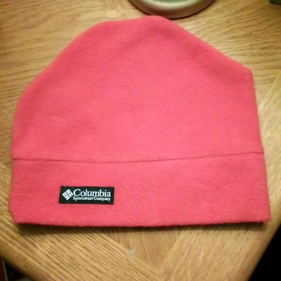Columbia Other - ​Columbia Sportswear Youth S/M Red Fleece Beanie Hat Boys Winter Warm Soft.